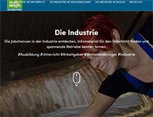 Tablet Screenshot of dieindustrie.at